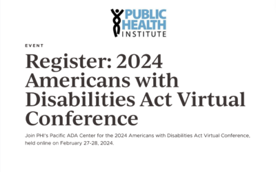 PHI Americans with Disabilities Act Virtual Conference